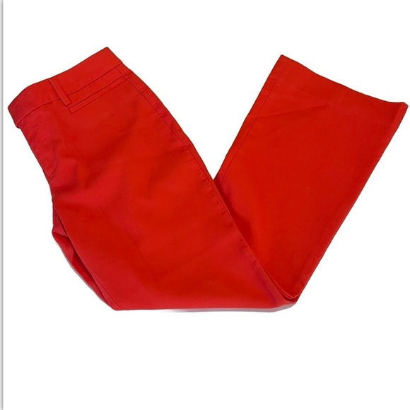 Gap Pants Modern Boot Cut Trousers Festive Orange 4A - Picture 1 of 12